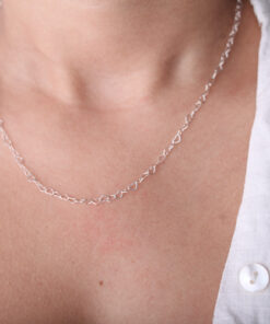 Colar Elo Corações