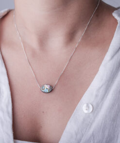Alternative view of Colar Abalone Oval M