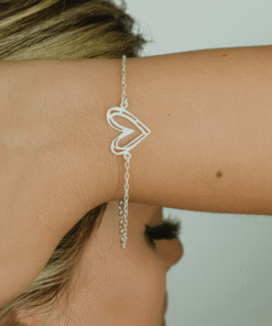 Alternative view of Pulseira Coração Recortes