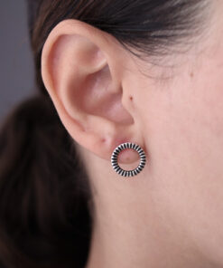 Brinco Circulo Trabalhado