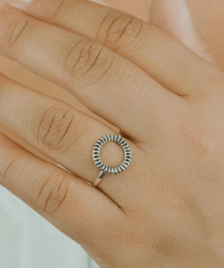 Alternative view of Anel Circulo Trabalhado