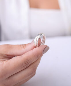 Alternative view of Anel Cinco Fios Cartier