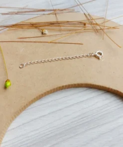 extensor 5cm de prata 925 em prato